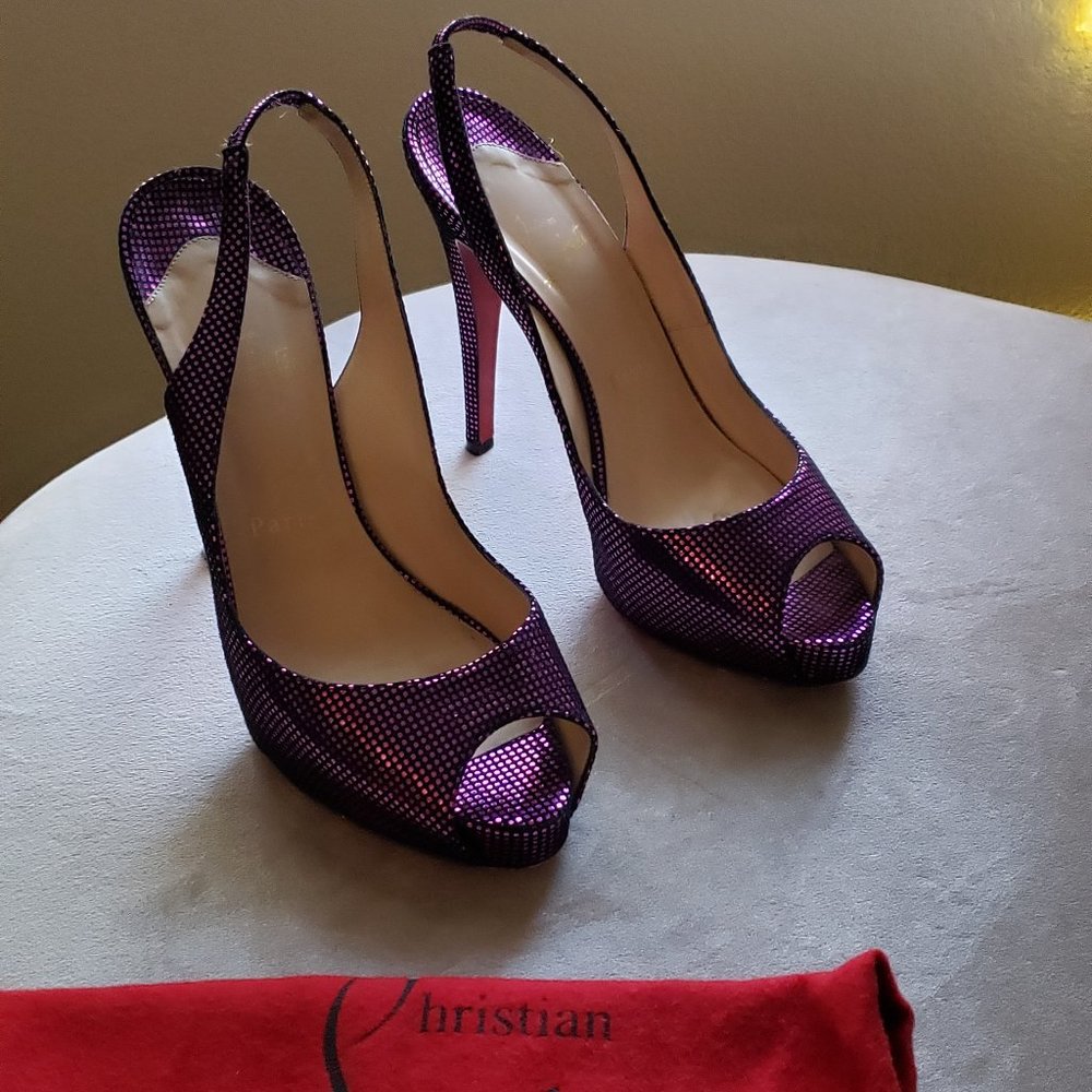 Christian Louboutin Prive 120 slingback